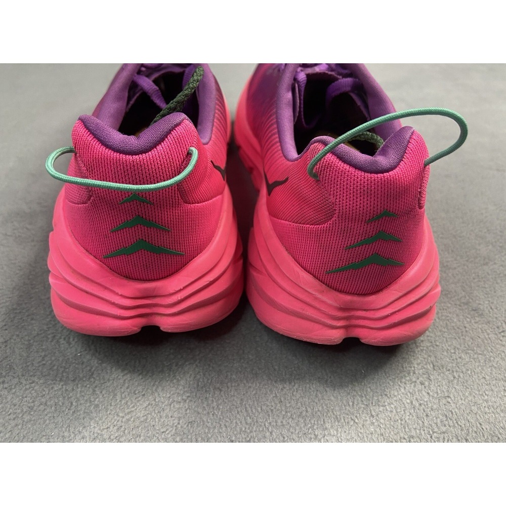 Hoka One One Shoes Womens 8.5 Rincon 3 Pink Purple Running Sneakers Trainers Gym - Picture 8 of 11
